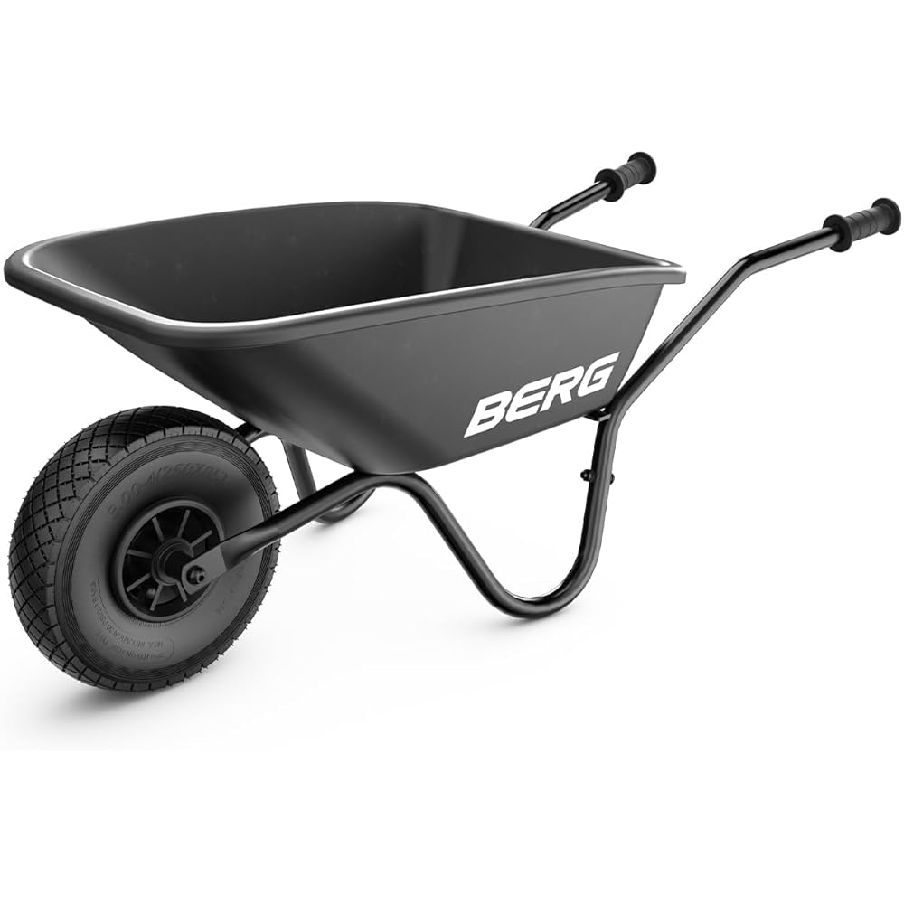 BERG brouette Noir | Jouets d'extérieur, Garçons et Filles, Adaptés à partir de 5 Ans : Jeux et Jouets