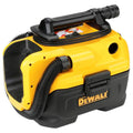 DEWALT - Aspirateur de chantier - aspirateur 7,5L à brancher sur secteur ou batteries 18/54V - aspire poussières et liquides sans changement de filtre - DCV584L-QW : Cuisine et Maison
