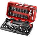 Facom RL.NANO1 Coffret Douilles 1/4" 6 Pans Métriques : Bricolage