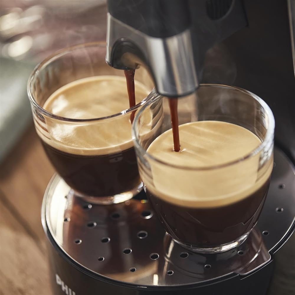 Philips CSA240/61 Machine à Café à Dosettes SENSEO Select Eco, Intensity Plus, Crema Plus, Fonction Memo - Noir : Cuisine et Maison