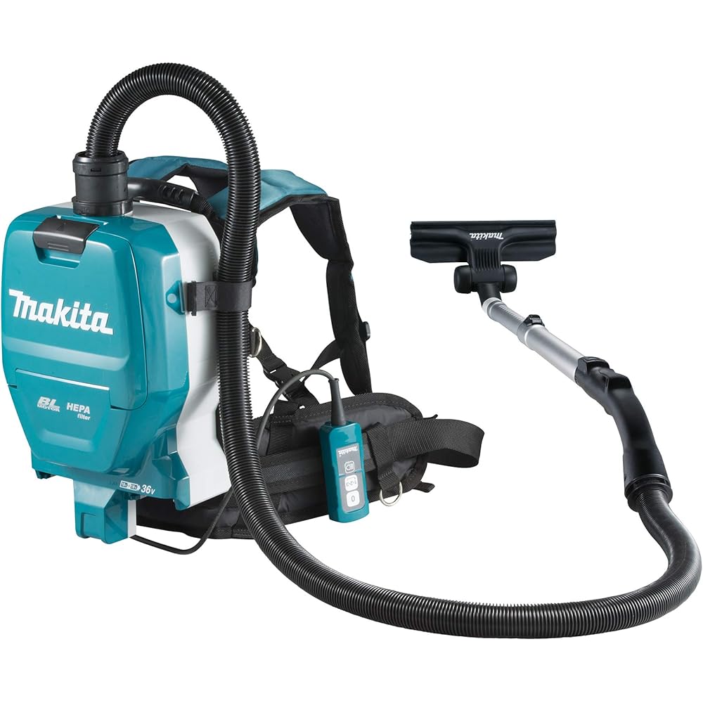 Makita DVC261ZX11 Aspirateur 36 V = > 2 x 18 V Li-Ion 110 mbar (Produit seul) : Cuisine et Maison