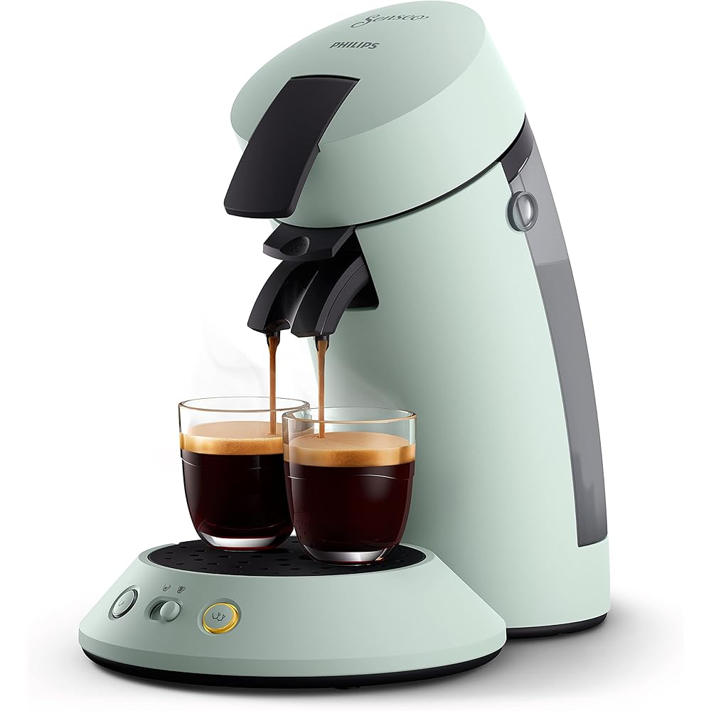 Philips CSA210/21 machine à café dosettes SENSEO Original+,  Menthe Pâle
