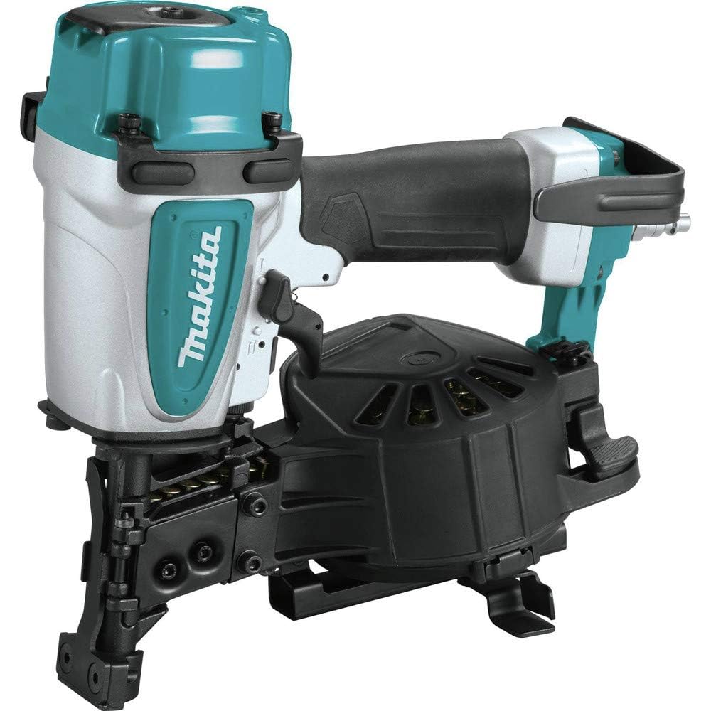 Makita AN454 Cloueur pneumatique 4,9-8,3 bar/Longueur des pointes 19-45mm / Capacité du magasin 120 pièces : Bricolage