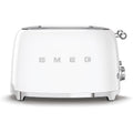 Smeg,  Grille-pain 4 Tranches TSF03WHEU,  4 Fentes 36 mm