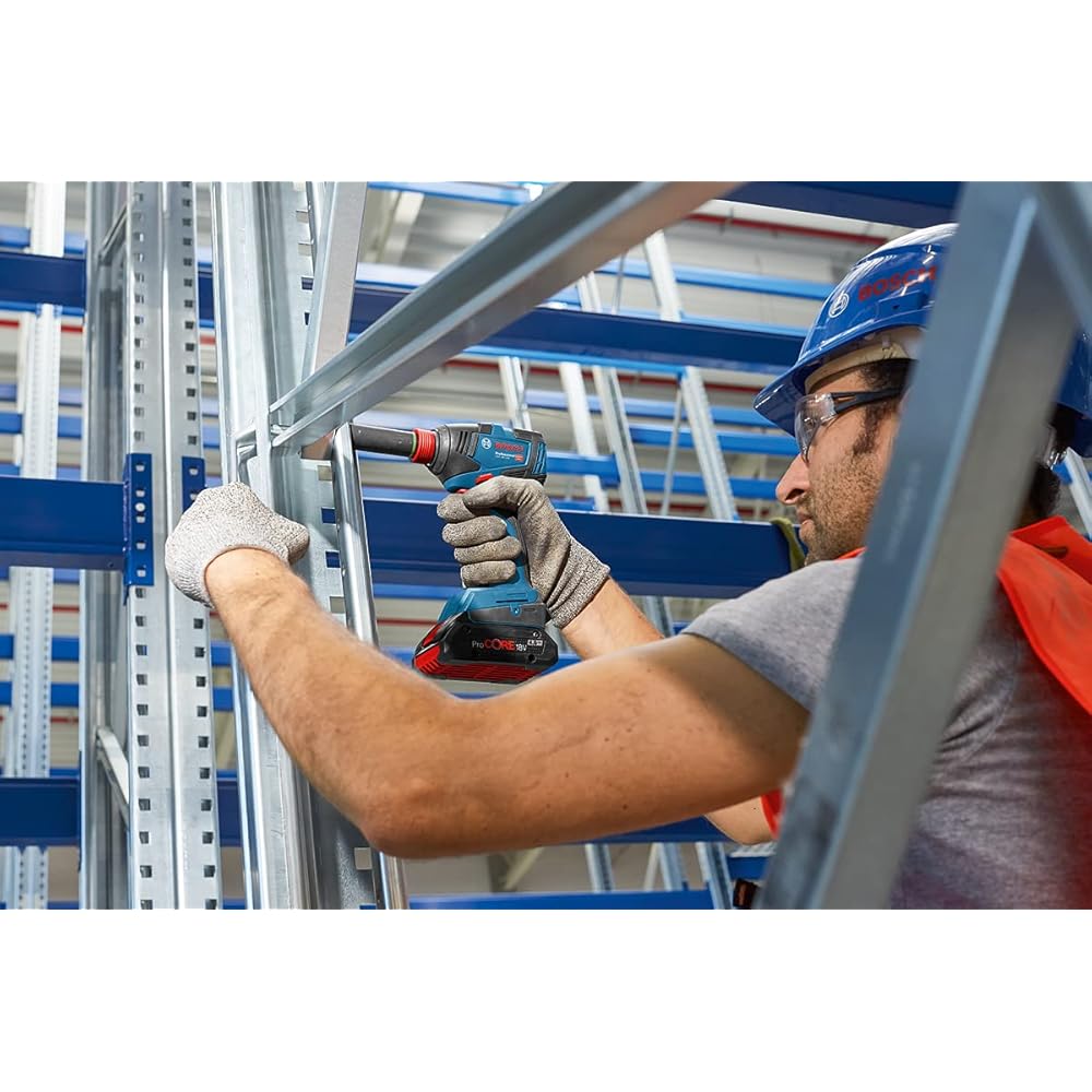 Bosch Professional 18V System boulonneuse sans-fil Bosch GDX 18V-200 (couple maxi 200 Nm, sans batterie ni chargeur, dans boîte carton) : Bricolage