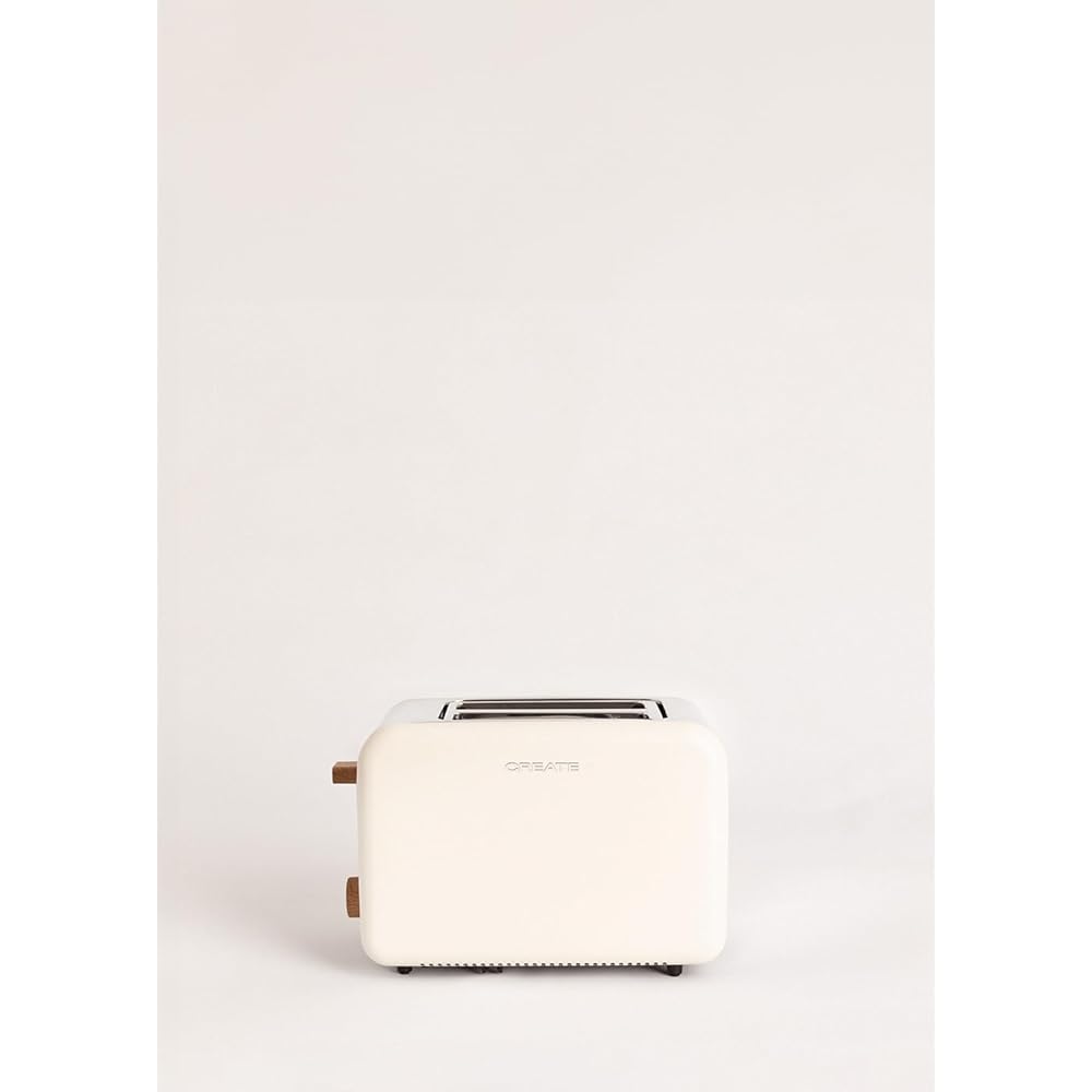 CREATE/PACK TOAST RETRO + KETTLE RETRO L/Grille-pain blanc cassé avec bouilloire blanc cassé/Bouilloire 1,7 L : Cuisine et Maison