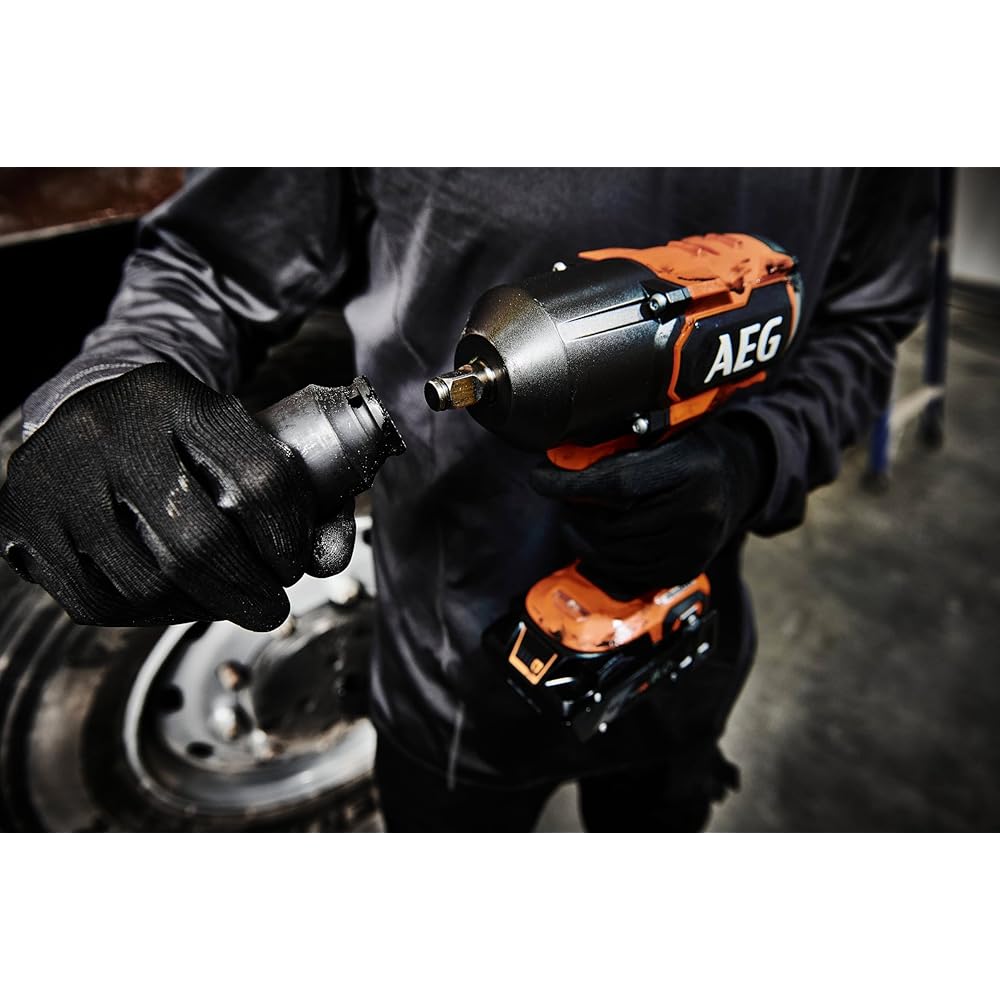 AEG - Boulonneuse à chocs 18V BRUSHLESS,  1220 Nm en serrage,  1627 Nm en desserage