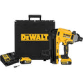 DEWALT - Cloueur Béton/Acier XR 18V 5 Ah - DCN890P2-QW &amp; DEWALT Pointes Béton Standard pour Cloueur DCN890, 2.6x20mm Argent, DCN8901020 : Bricolage