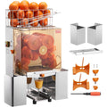 VEVOR Presse-Agrumes Électrique Commercial 120 W Extracteur de Jus Alimentation Automatique avec Filtre Extractible et Seau de Collecte d'Épluchure pour Orange Pamplemousse Restaurant Café Fruiterie : Cuisine et Maison