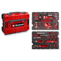 Original Einhell E-CASE 80 pcs. valise d'outils (set d'outils de haute qualité dans valise en plastique robuste et empilable comme équipement de base idéal pour le ménage, l'atelier ou en déplacement) : Bricolage