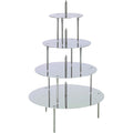 Autre Ossature 4 Plateaux Wedding Cake h 8 cm : Cuisine et Maison