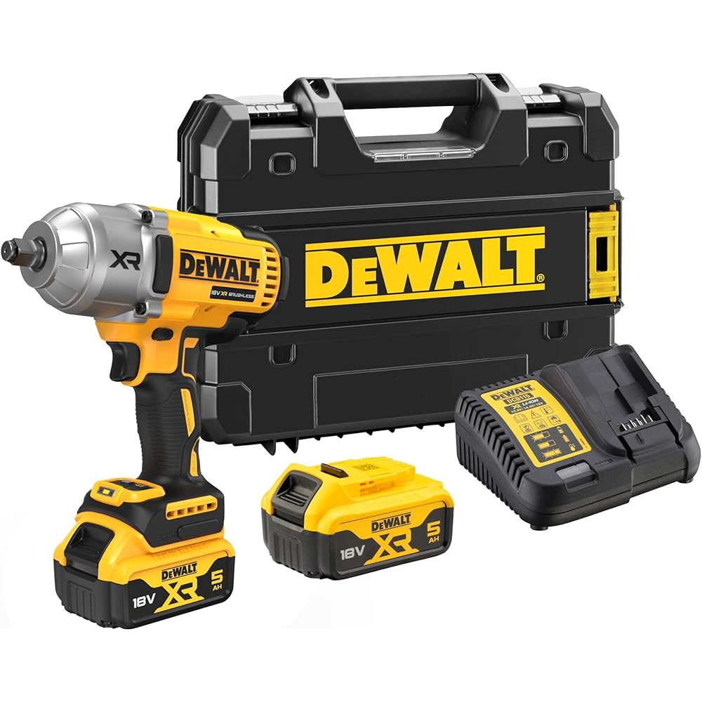 DeWalt - Boulonneuse ½” XR 18V brushless - 3 vitesses + mode précision - offre un contrôle complet de la vitesse - DCF900P2T-QW : Bricolage