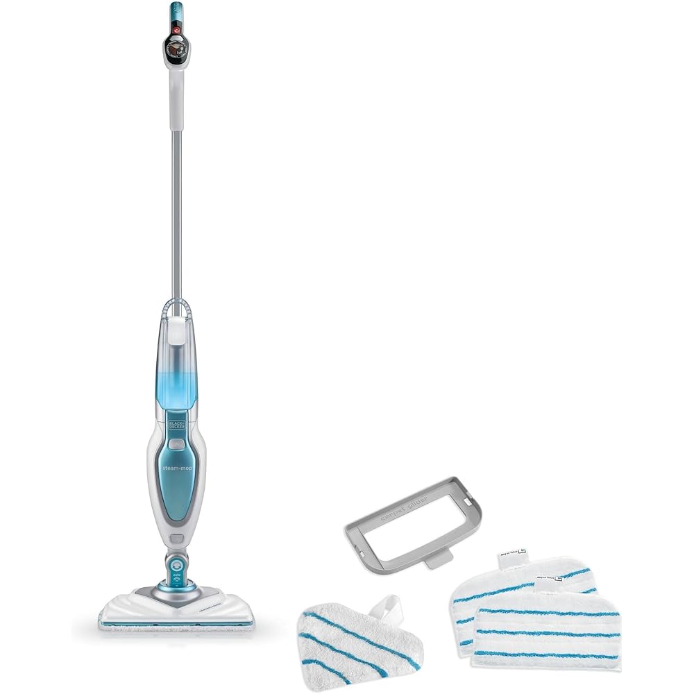 BLACK+DECKER Balai Vapeur 1600W avec AutoSelect et Tête Delta, ‎FSM1630-QS : Cuisine et Maison