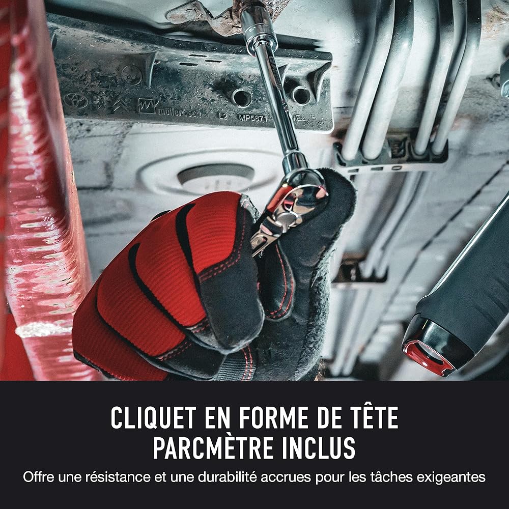 Facom RL.NANO1 Coffret Douilles 1/4" 6 Pans Métriques : Bricolage