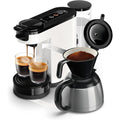 Philips Senseo Switch Machine à Café à Dosettes et Filtre - Technologie 2 en 1,  Réservoir d'Eau de 1 L,  7 Tasses en une Seule Fois