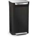 Joseph Joseph Titan Compacteur de Déchets, Poubelle de Cuisine avec filtre anti-odeurs, peut contenir jusqu'à 90L après compactage, 30L, Noir : Cuisine et Maison