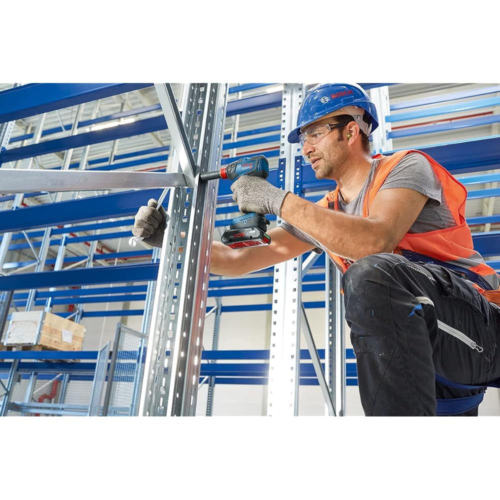 Bosch Professional 18V System boulonneuse sans-fil Bosch GDX 18V-200 (couple maxi 200 Nm, sans batterie ni chargeur, dans boîte carton) : Bricolage