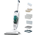Rowenta Nettoyeur vapeur 2-en-1, Aspire et lave simultanément, Elimine 99,9 des bactéries, Pour tous les sols, Sans détergent, Diffuseur d’huiles essentielles, Clean et Steam Revolution RY7757WH : Cuisine et Maison