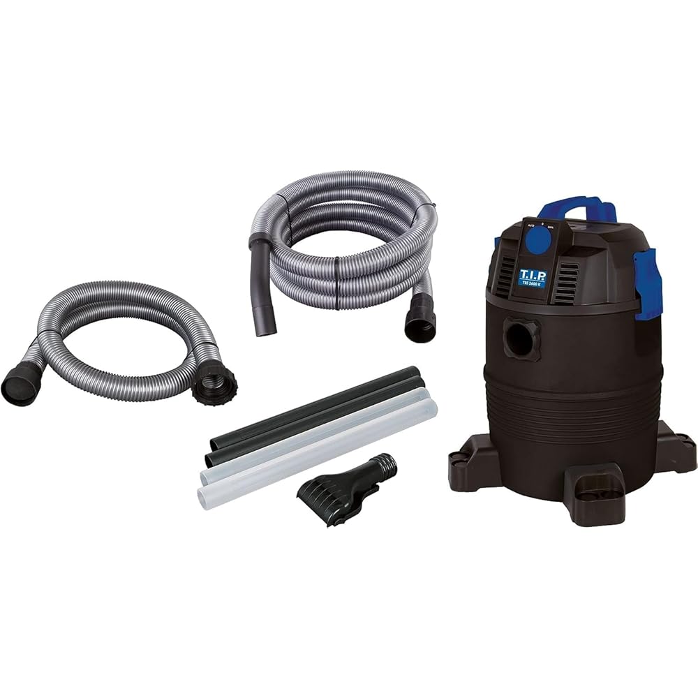 T.I.P. TSS 1600 K Aspirateur de Boue/Piscine Noir : Jardin
