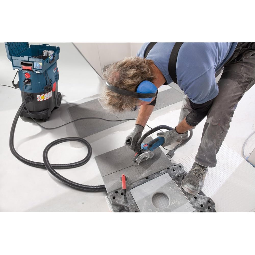 Bosch Professional aspirateur industriel GAS 35 L SFC+ (1 200 W, cuve de 35 L, flexible de 3 m, dans une boîte carton) : Cuisine et Maison