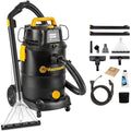 Vacmaster VK1330PWR 1300W 30L Aspirateur Eau et Poussière 3-en-1 Nettoyeur Multi-Surfaces pour Tapis Moquettes Tissus d'ameublement Escaliers et Voiture, Nettoyeurs Tapis et moquettes : Cuisine et Maison